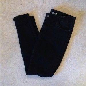 Old Navy Black Rockstar Skinny Jeans